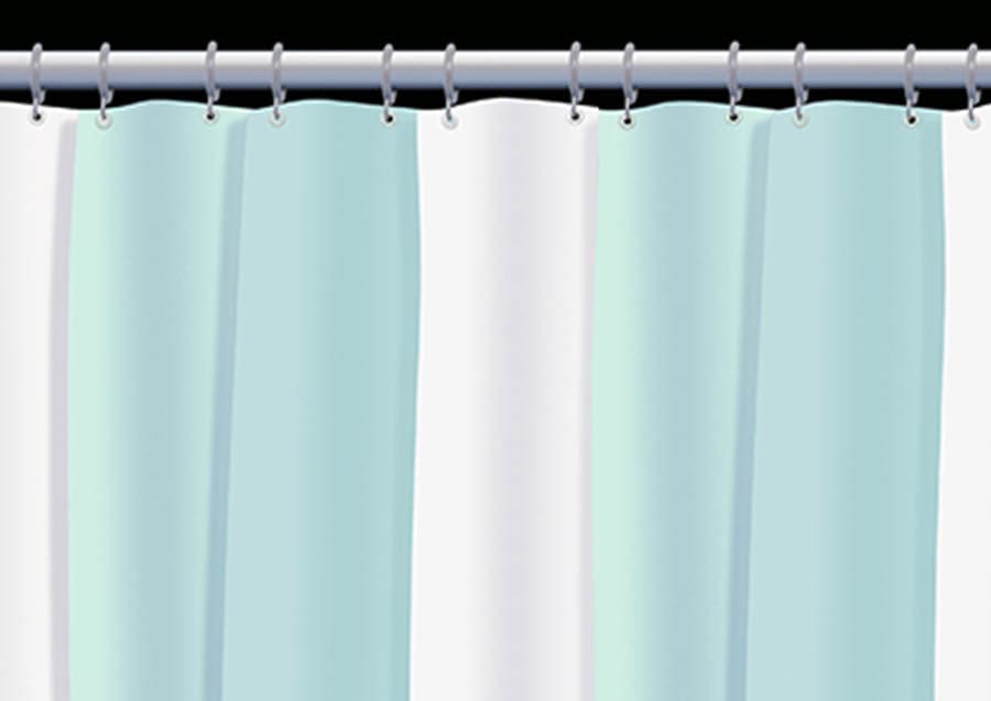 ropimex Cleanique seamless Hygienic-curtain for ward and wet room