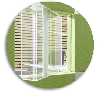 ropimex DIVI put.on® modular sight and sound protection - also available as viewing window