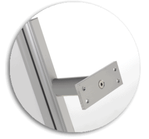 ropimex Folding wall - Spacer for wall mounting